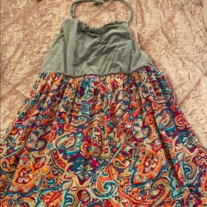 Colorful dress mini